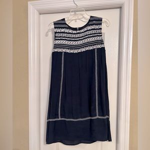 THML Navy sleeveless dress size small